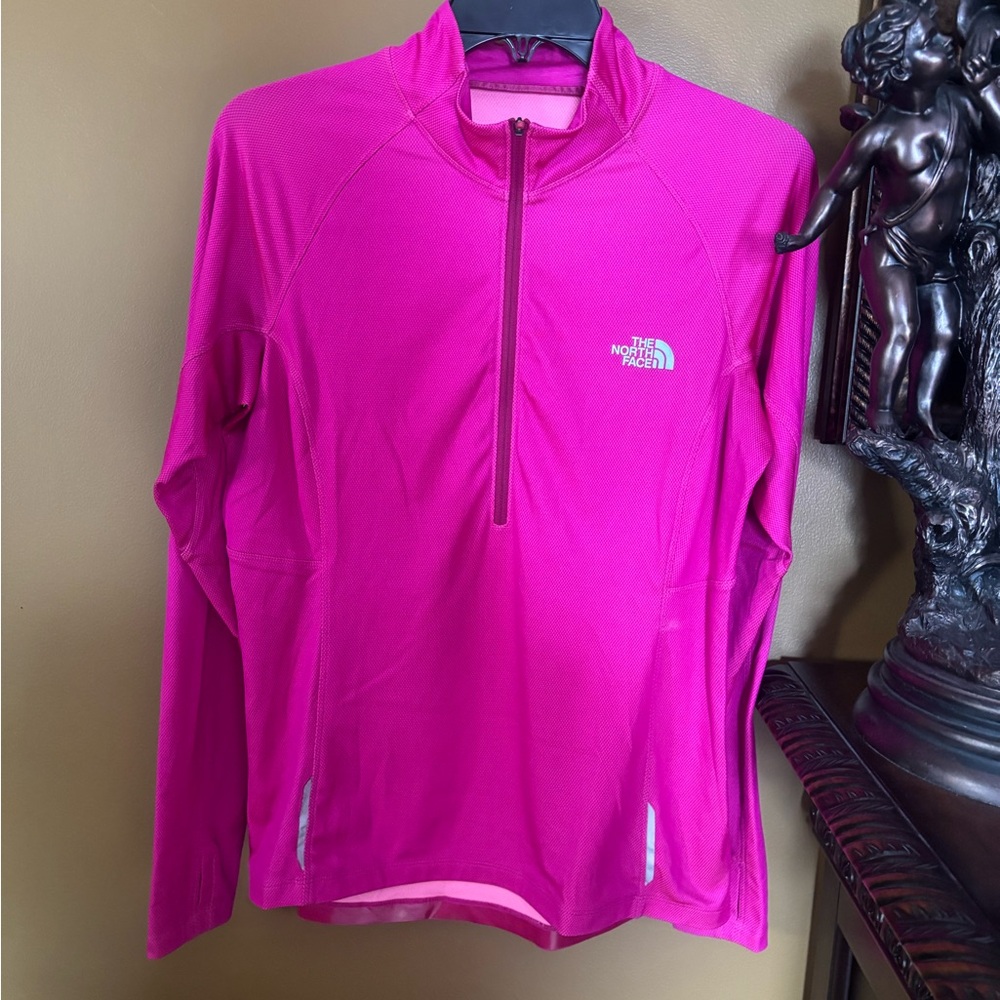 The North Face Pink FlashDry Pullover